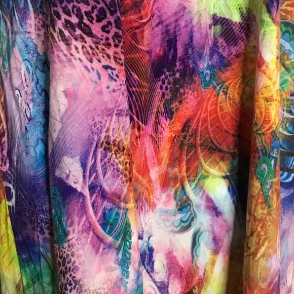 MIRACLE Multi coloured Maxi Dress - Picture 5 of 6